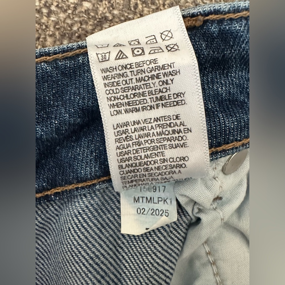 Aeropostale Women’s Jeans Size 12 High Rise Wide Leg Pre-owned - Picture 5 of 10